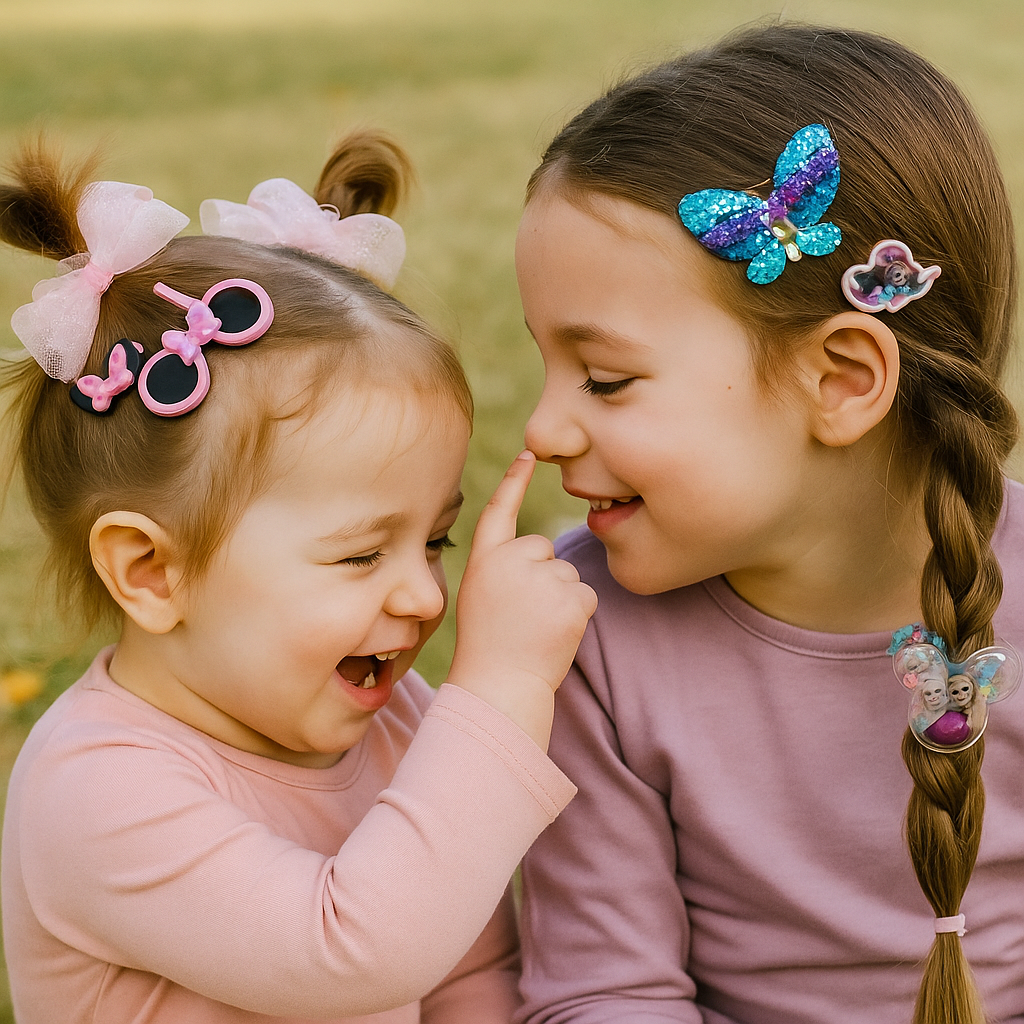 Cute & Adorable Hair Accessories for Girls (pink)