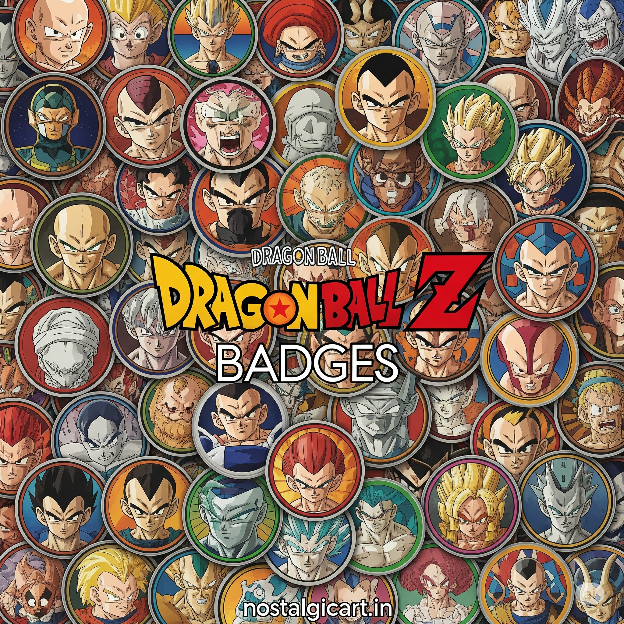 Dragon BallZ Badges