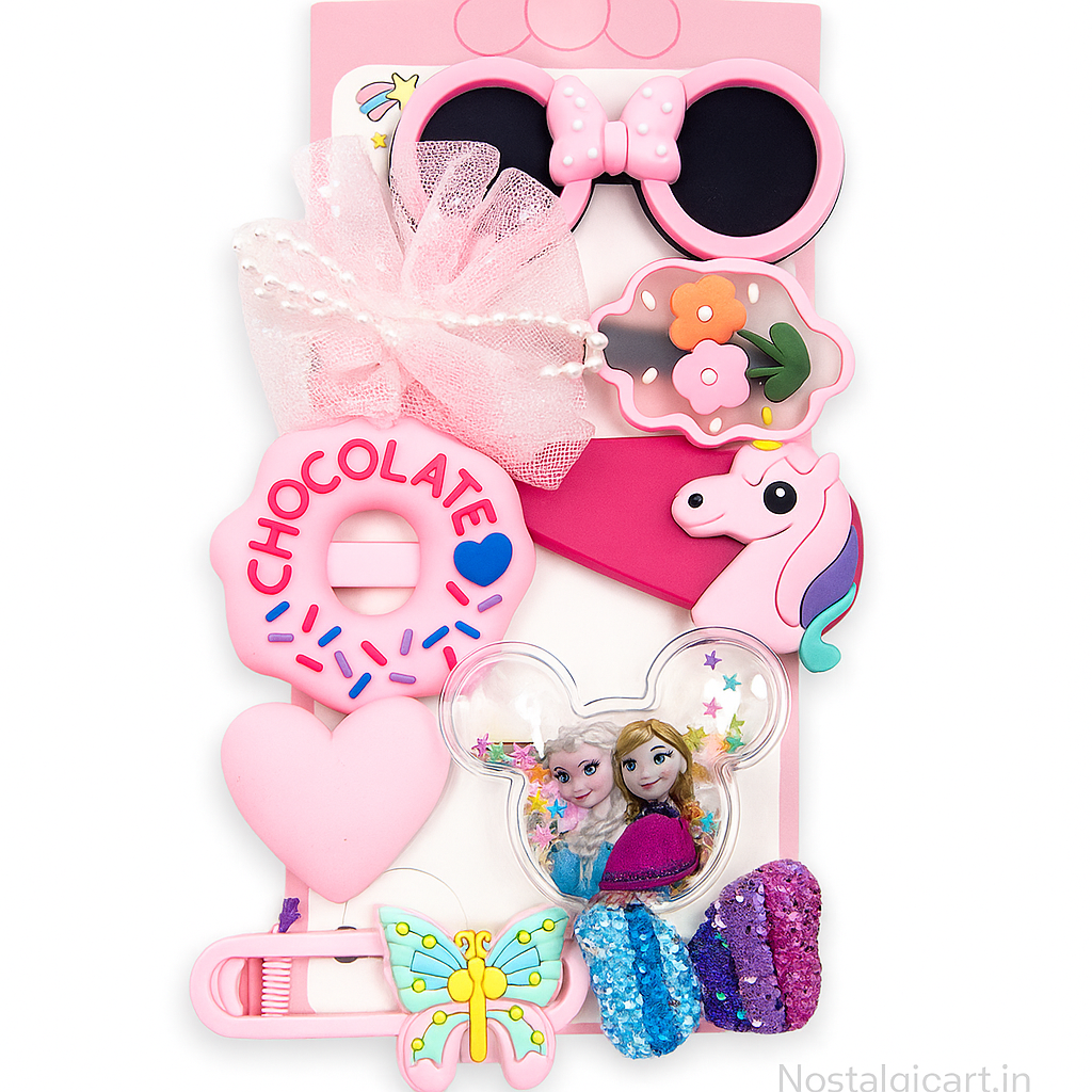 Cute & Adorable Hair Accessories for Girls (pink)