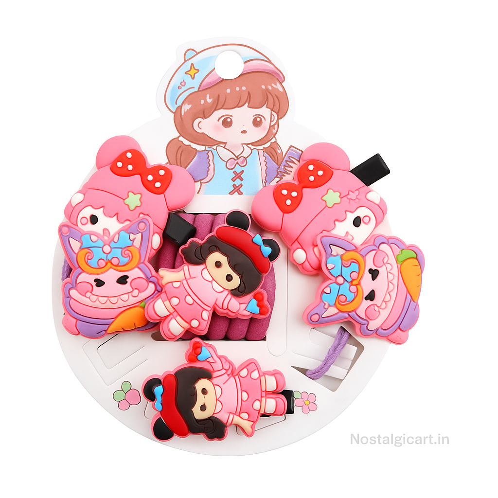 Cute & Adorable Hair Accessories for Girls (Various Colors)