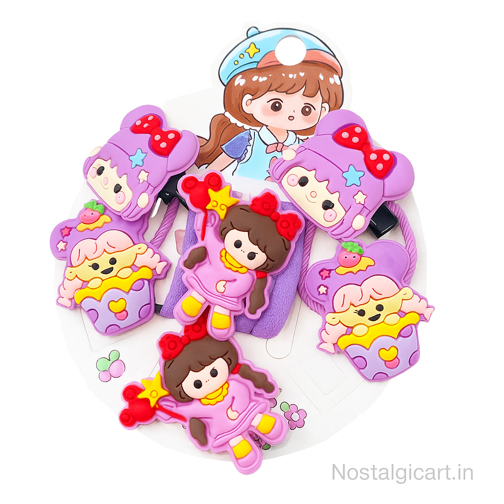 Cute & Adorable Hair Accessories for Girls (Various Colors)