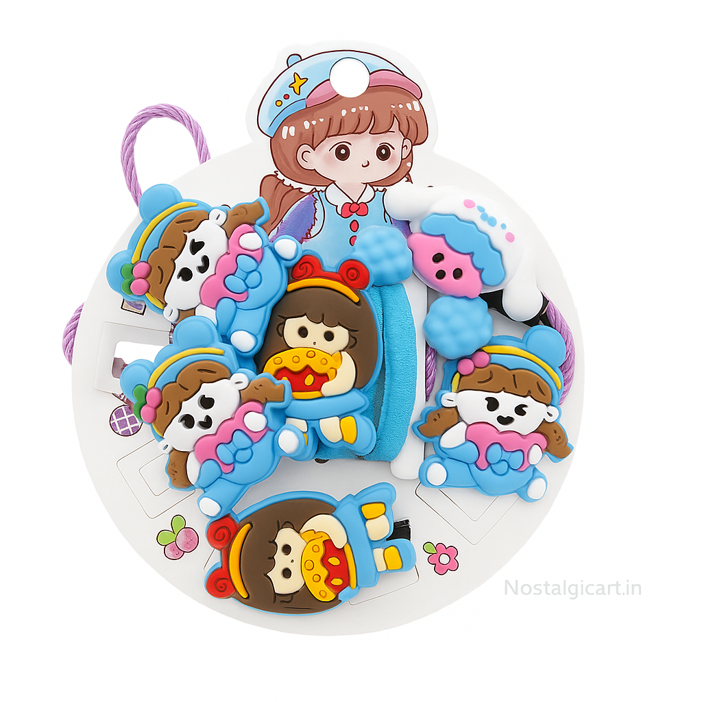 Cute & Adorable Hair Accessories for Girls (Various Colors)