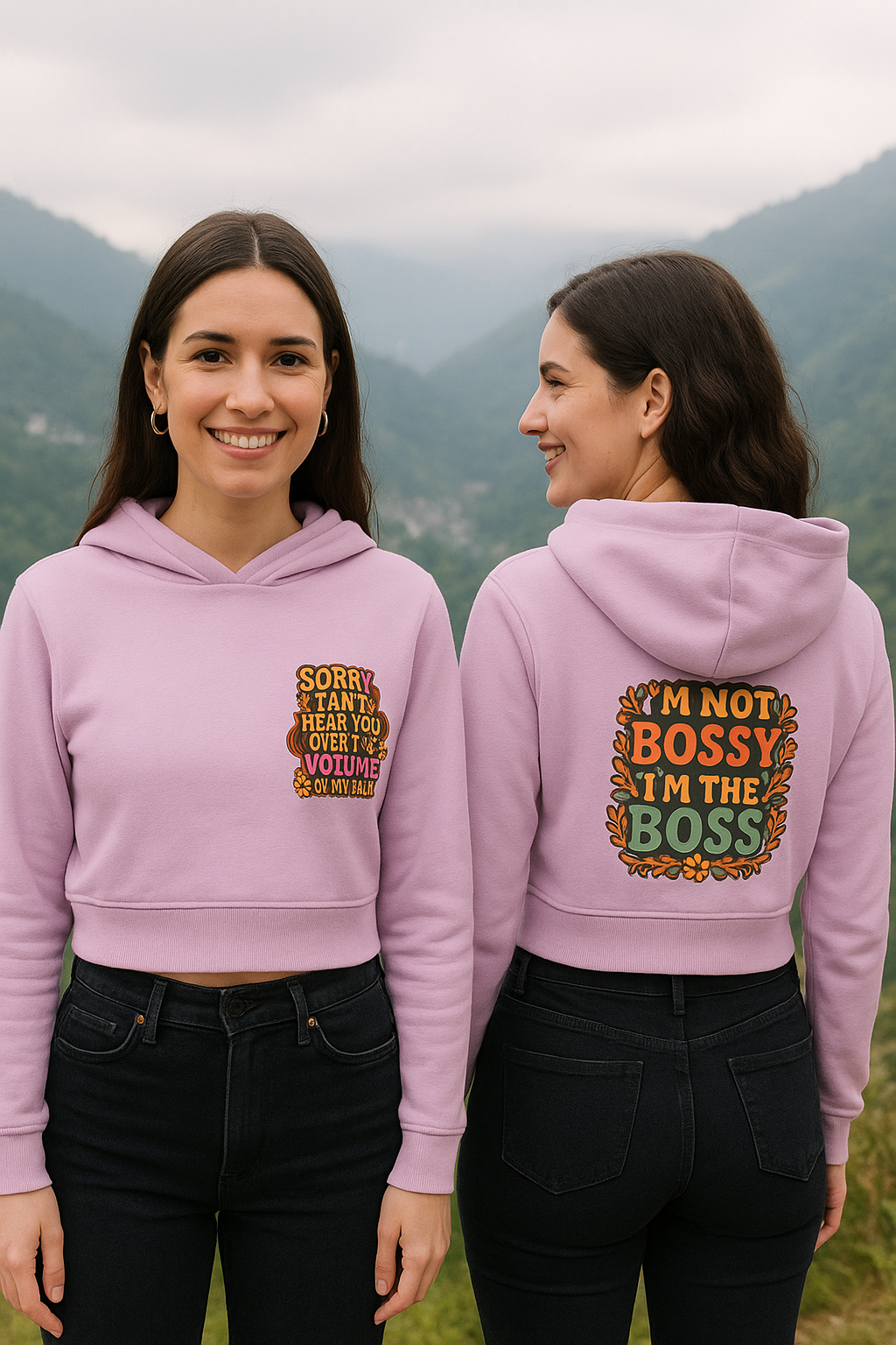 Female Cropped Hoodie