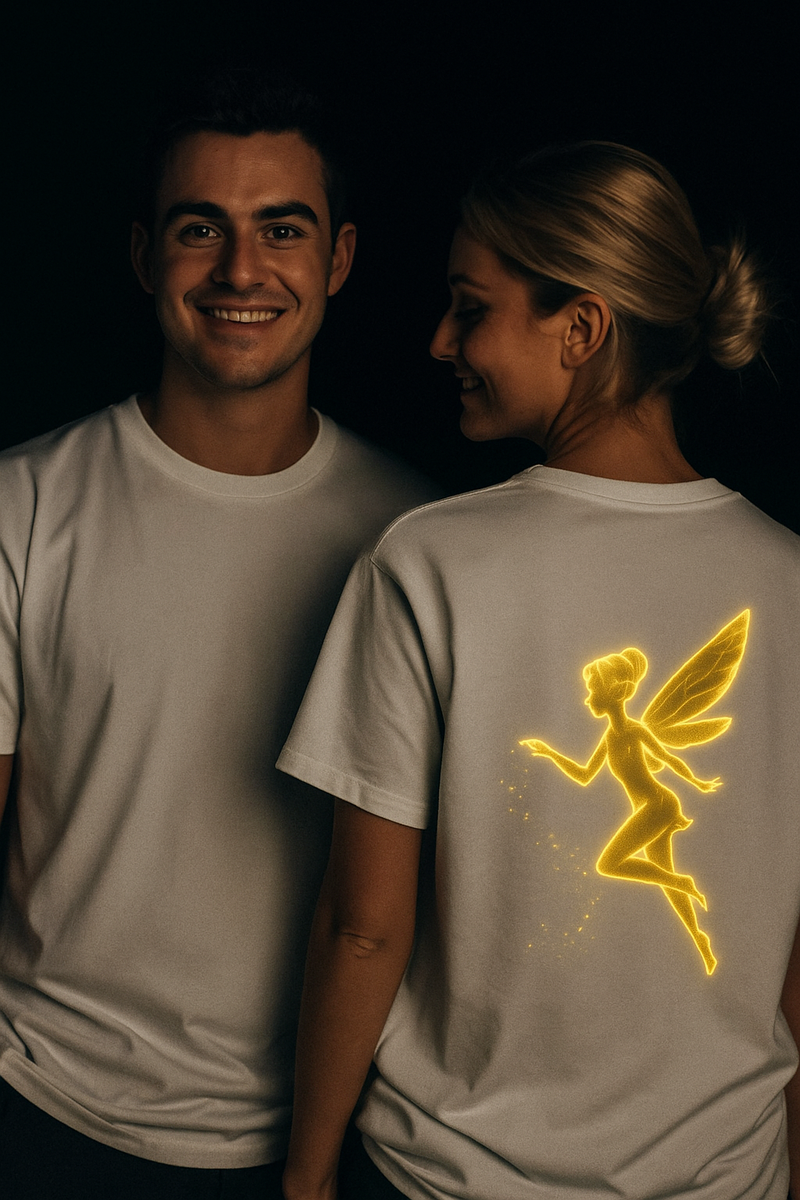 Fairy Back-Printed Oversized Tshirt (Unisex)