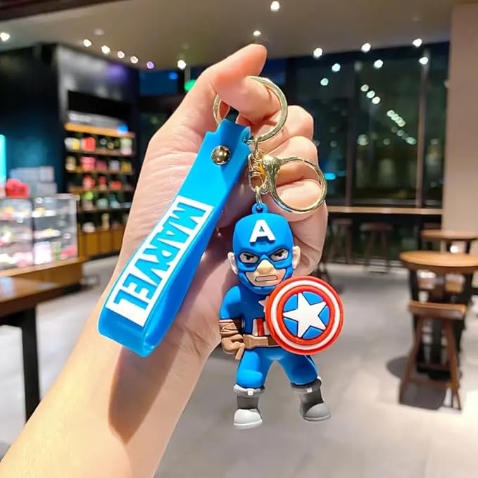 Captain America 3D Miniature Keyring
