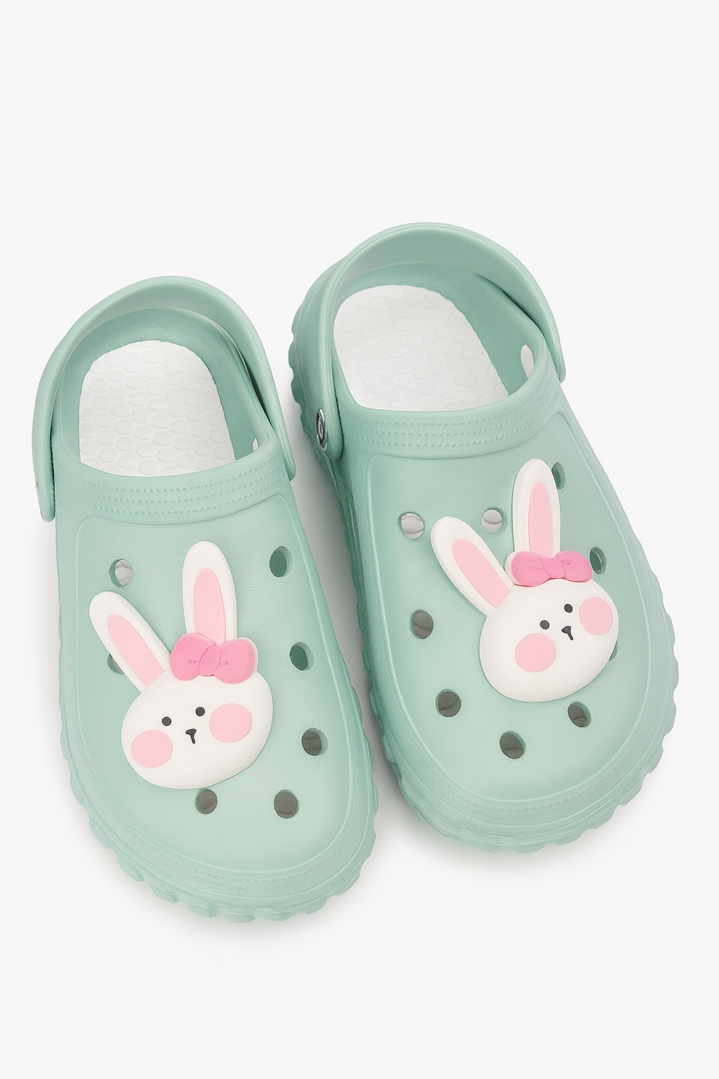 Quirky High Clogs for Women (Pistachio)