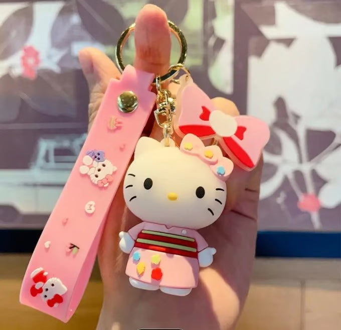 Hello Kitty 3D Miniature Keyring
