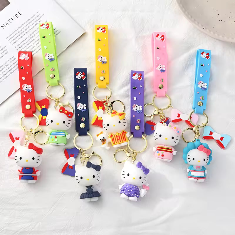 Hello Kitty 3D Miniature Keyring