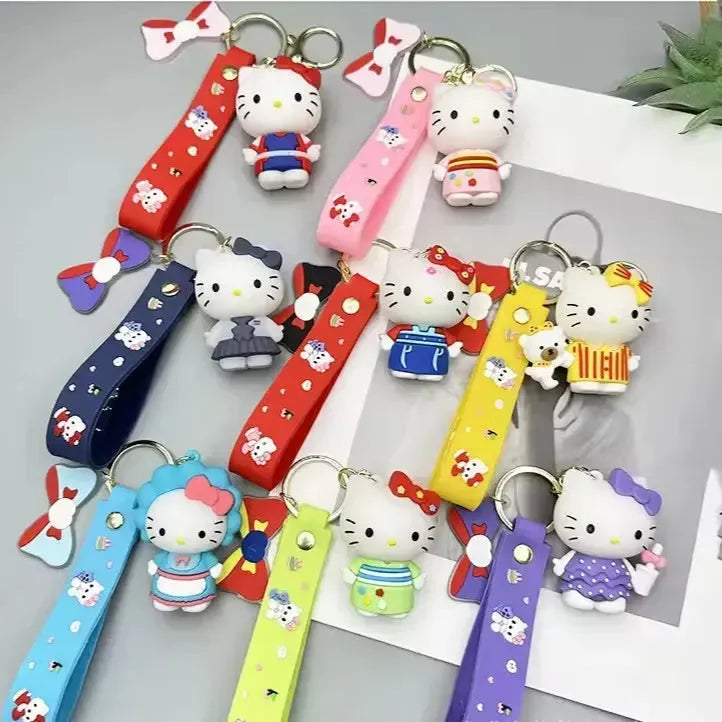 Hello Kitty 3D Miniature Keyring