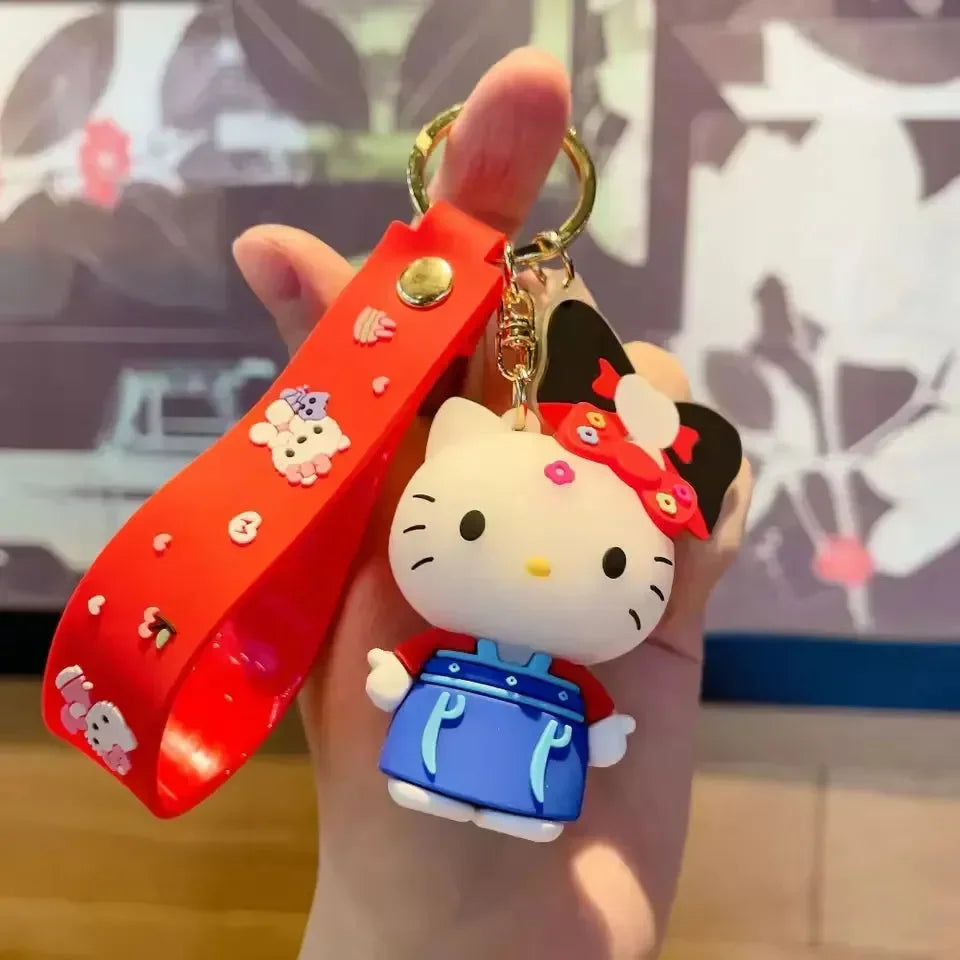 Hello Kitty 3D Miniature Keyring