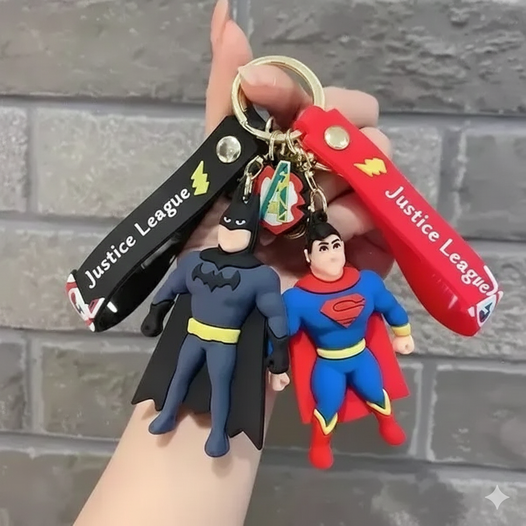 SuperMan 3D Miniature Keyring