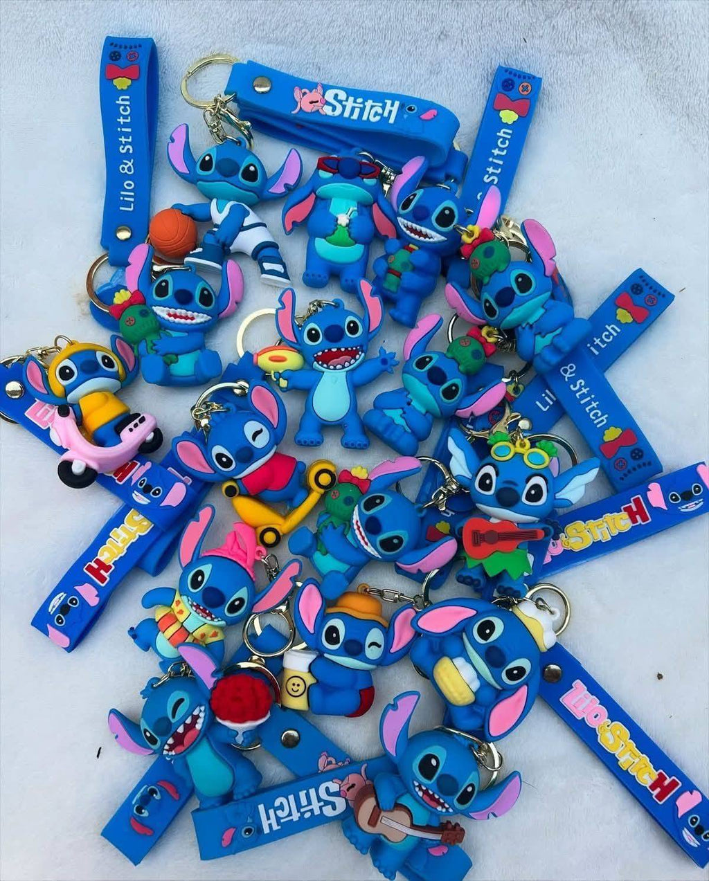 Stitch! 3D Miniature Keyring
