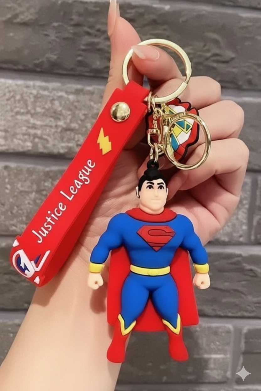 SuperMan 3D Miniature Keyring