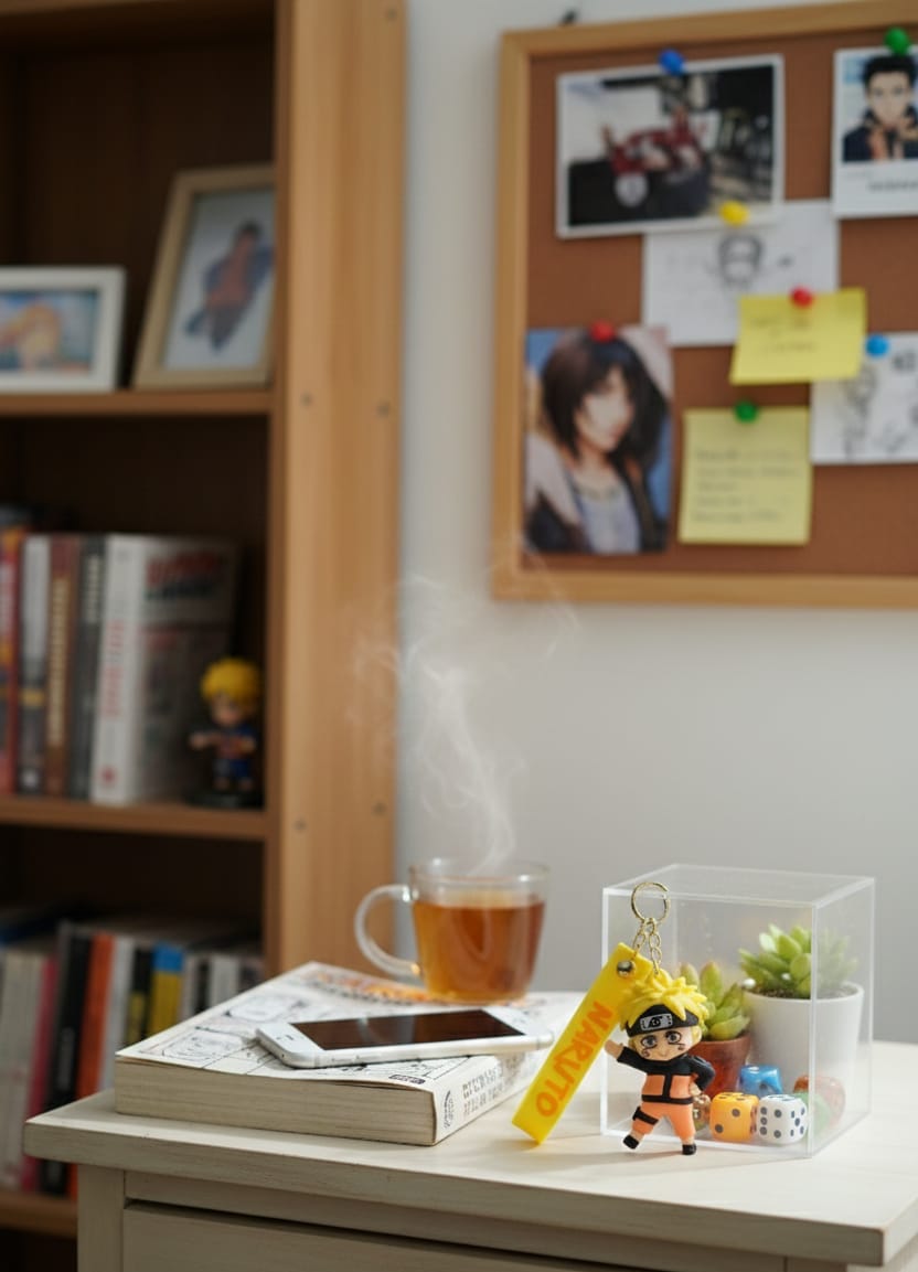 Naruto 3D Miniature Keyring