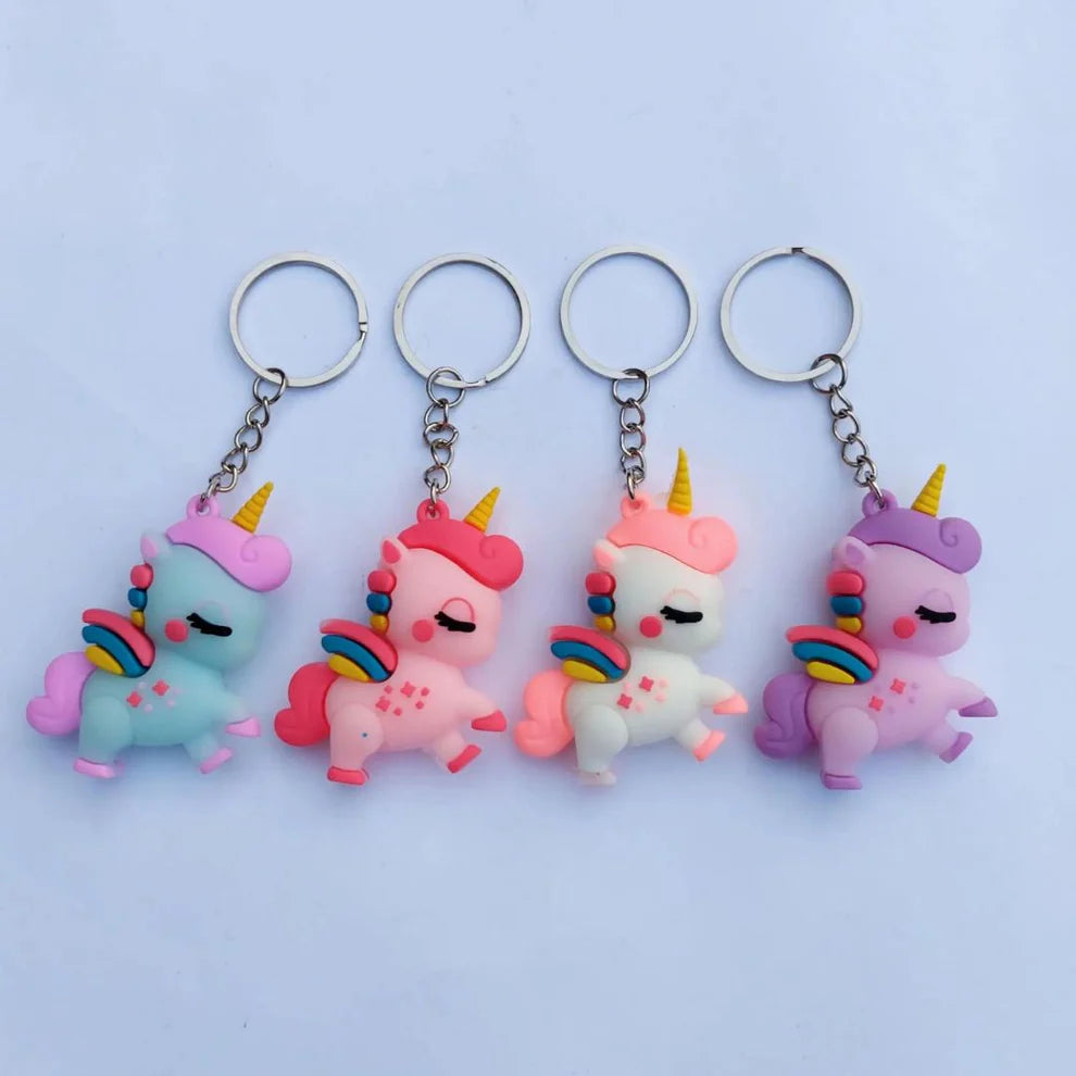 Unicorn 3D Miniature Keyring